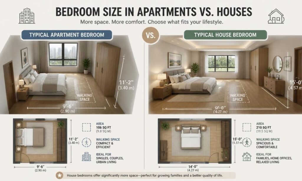 bedroom-size-in-apartments-vs-houses