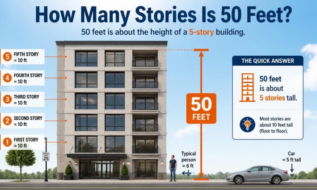 how-many-stories-is-50-feet