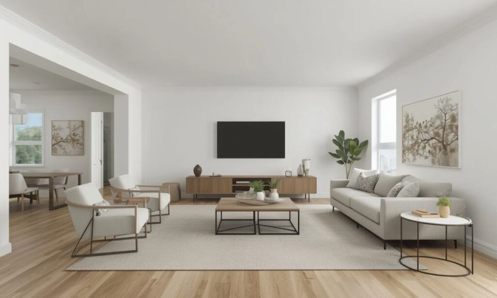 Normal Living Room Size