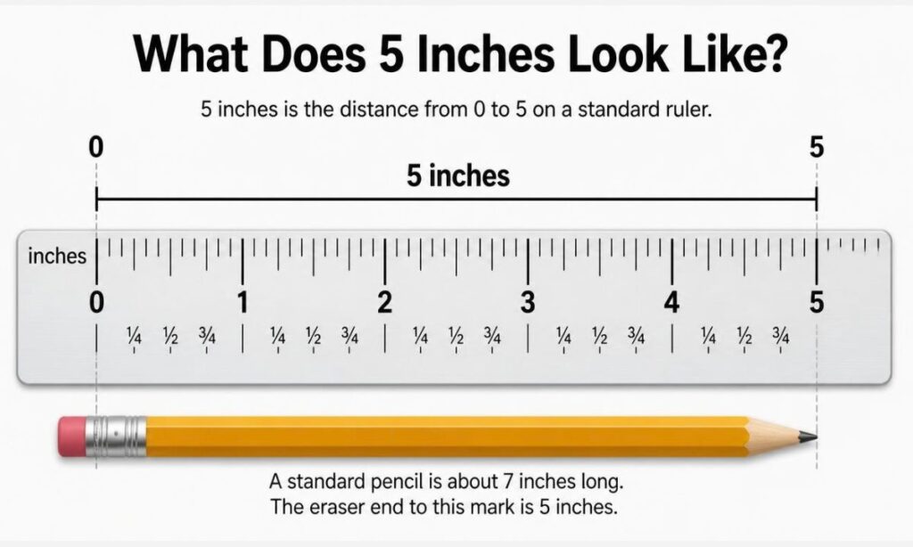 What Does 5 Inches Look Like?