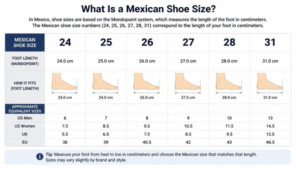 what-is-a-mexican-shoe-size