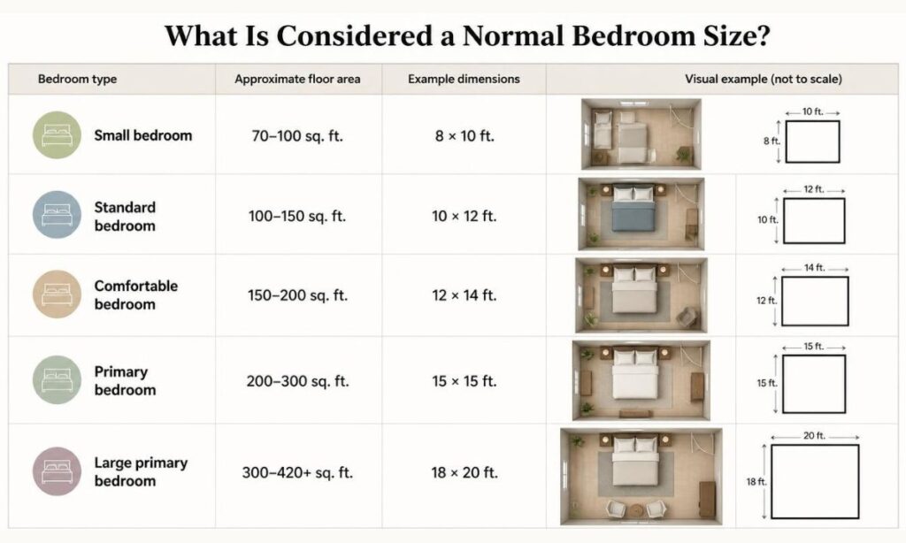what-is-considered-a-normal-bedroom-size