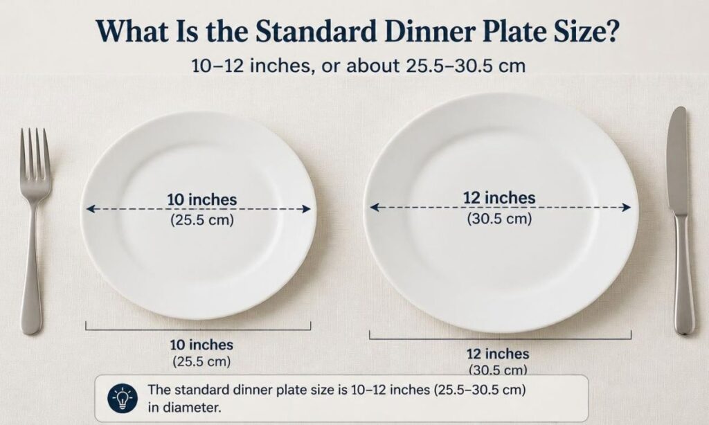 what-is-the-standard-dinner-plate-size